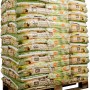 Palette OBI Bio Garten- und Hochbeeterde, 51 Säcke à 45 l, torffrei. Ideal für Hochbeete und Gärten.