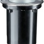 Paulmann Plug & Shine LED-Bodeneinbaustrahler, rund, silberfarben. Außenleuchte für Garten und Terrasse.