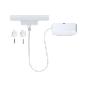 Paulmann URail Einspeisung Zigbee 3.0, signalweiß, mit Kabel und Controller für LED-Schienensysteme.