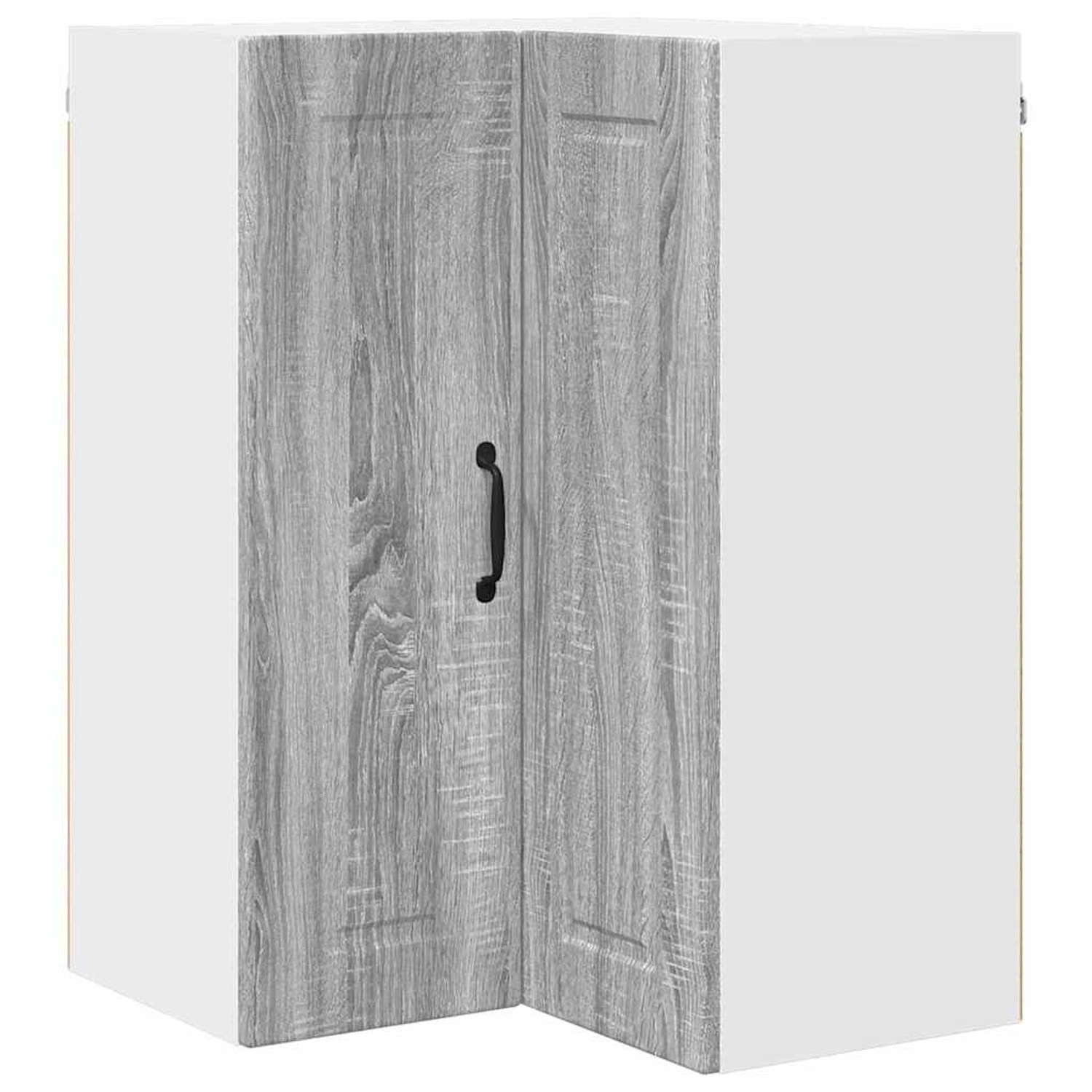 vidaXL Küchenwandschrank Graues Sonoma 57 x 57 x 80 cm Holzwerkstoff 885431 günstig online kaufen