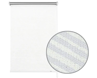 Gardinia Seitenzug-Rollo Thermo Streifen Weiß kaufen bei 180 cm 182 cm x OBI