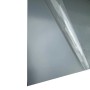 Basaltgraues Aluminiumblech 1,5mm mit teilweise abgezogener Schutzfolie. RAL 7012 Aluplatte Zuschnitt.