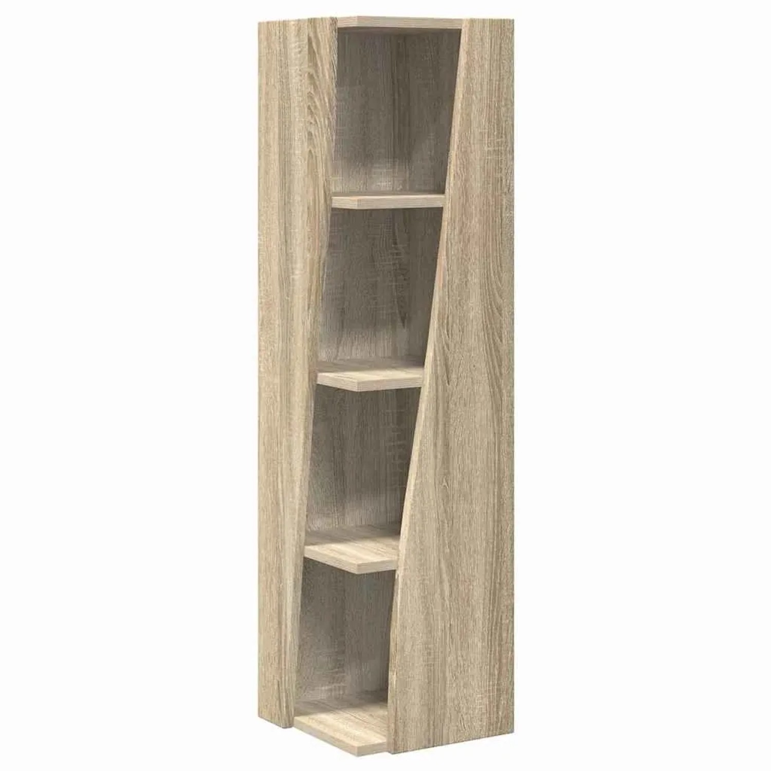 vidaXL Eckschrank Sonoma-Eiche 27,5x27x102cm Holzwerkstoff 889847 günstig online kaufen