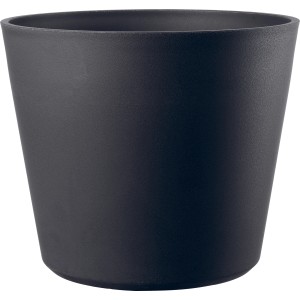 Anthrazitfarbener Deroma Pflanztopf Origin Plant Pot, 78 cm, für Innen- und Außenbereich.