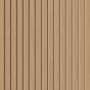 Denpanels Akustikpaneel Eiche, beige Filz, brauner Kern, 240x60 cm. Holzpaneel zur Schallabsorption.