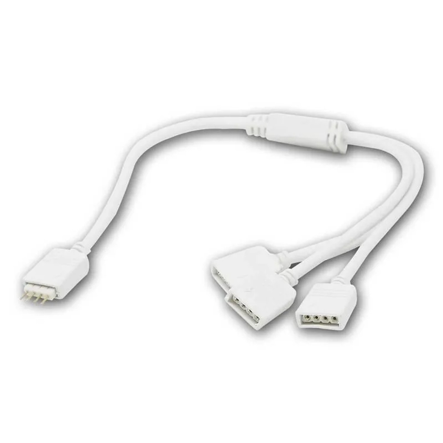 world-trading-net RGB Verteiler 3-fach 4-Pin Weiß