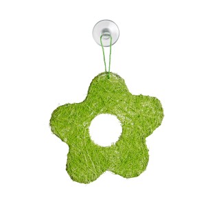 Wenko Minisaughaken 6er Set: Grüner Deko-Stern mit Saugnapf zur einfachen Befestigung.