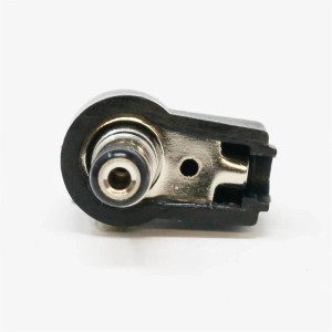 world-trading-net DC-Stecker Abgewinkelt 21x55mm Schaftläng 9mm