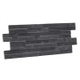 Klimex Verblender Feinsteinzeug UltraStrong Firenze 4D, 40x16 cm, Anthrazit.