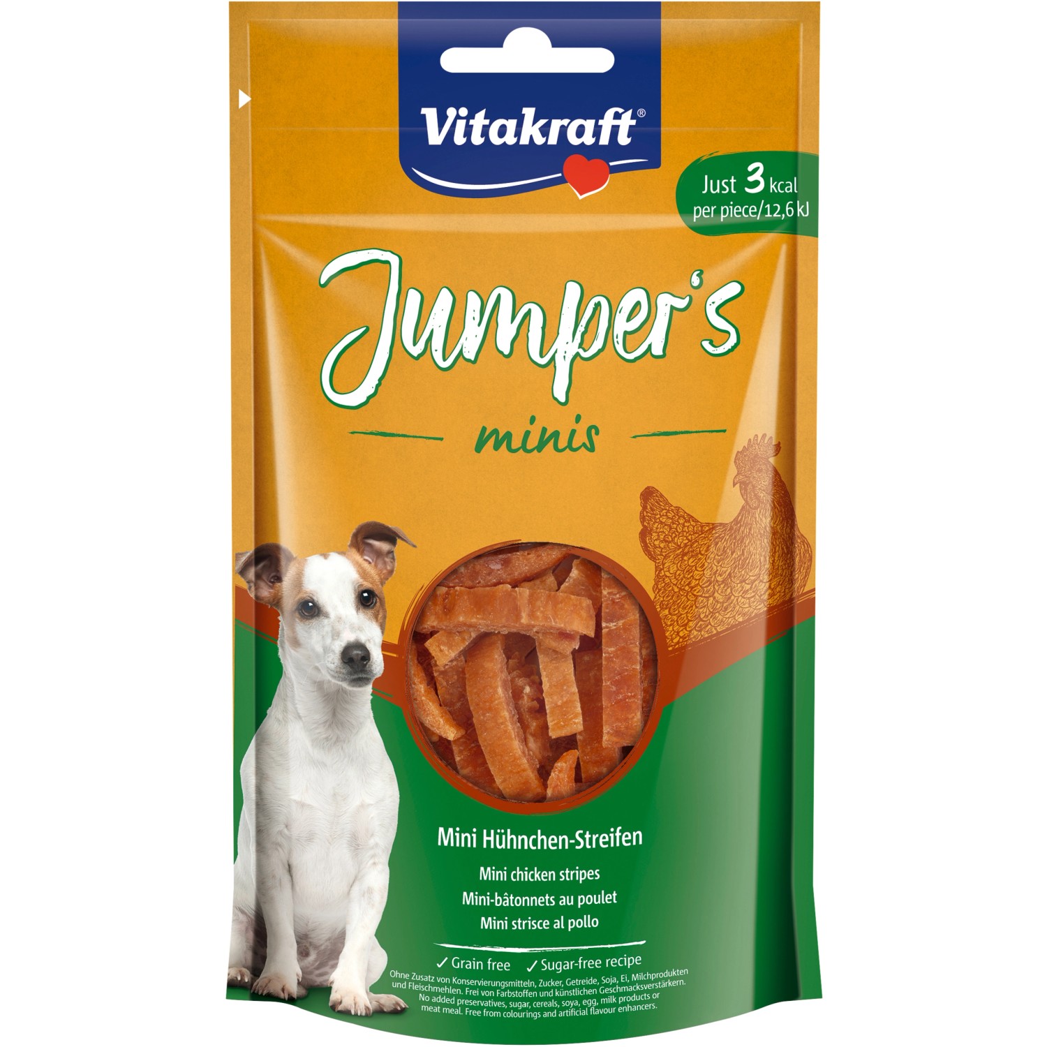 Vitakraft Jumpers minis ChickenStripes 80 g
