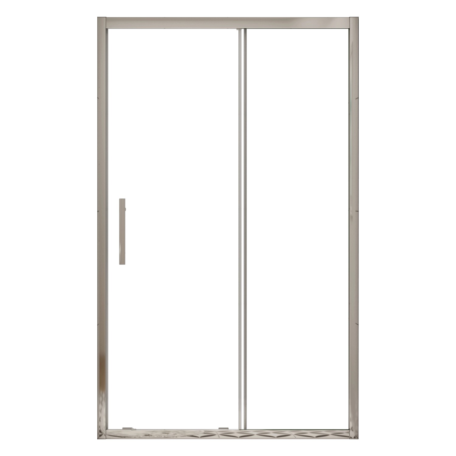 AICA Schiebetür 120x190cm Nischentür Duschtür Duschabtrennung 8mm Nano ESG- günstig online kaufen