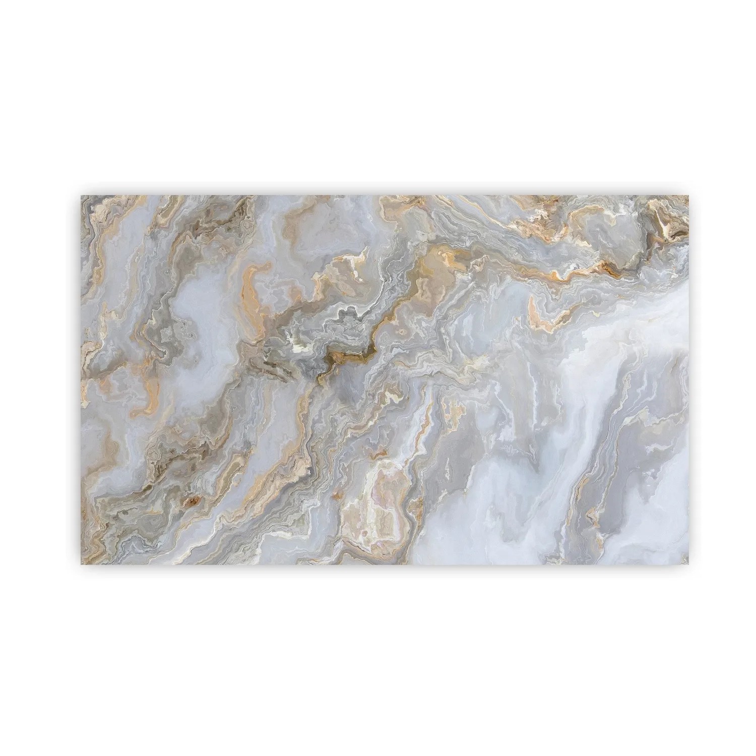 Walllux Küchenrückwand Marmor Gold Alu-Verbund 3 mm 100 x 60 cm