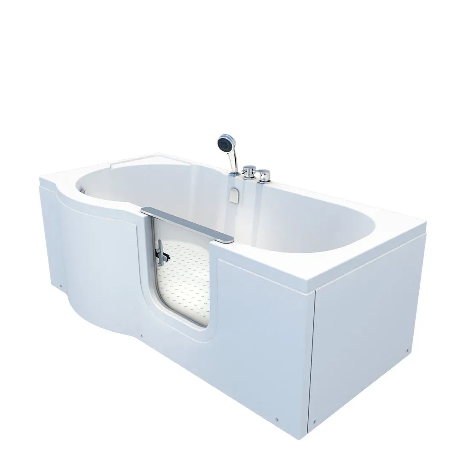 AcquaVapore Seniorenwanne mit Tür S12-R Badewanne 85x170cm