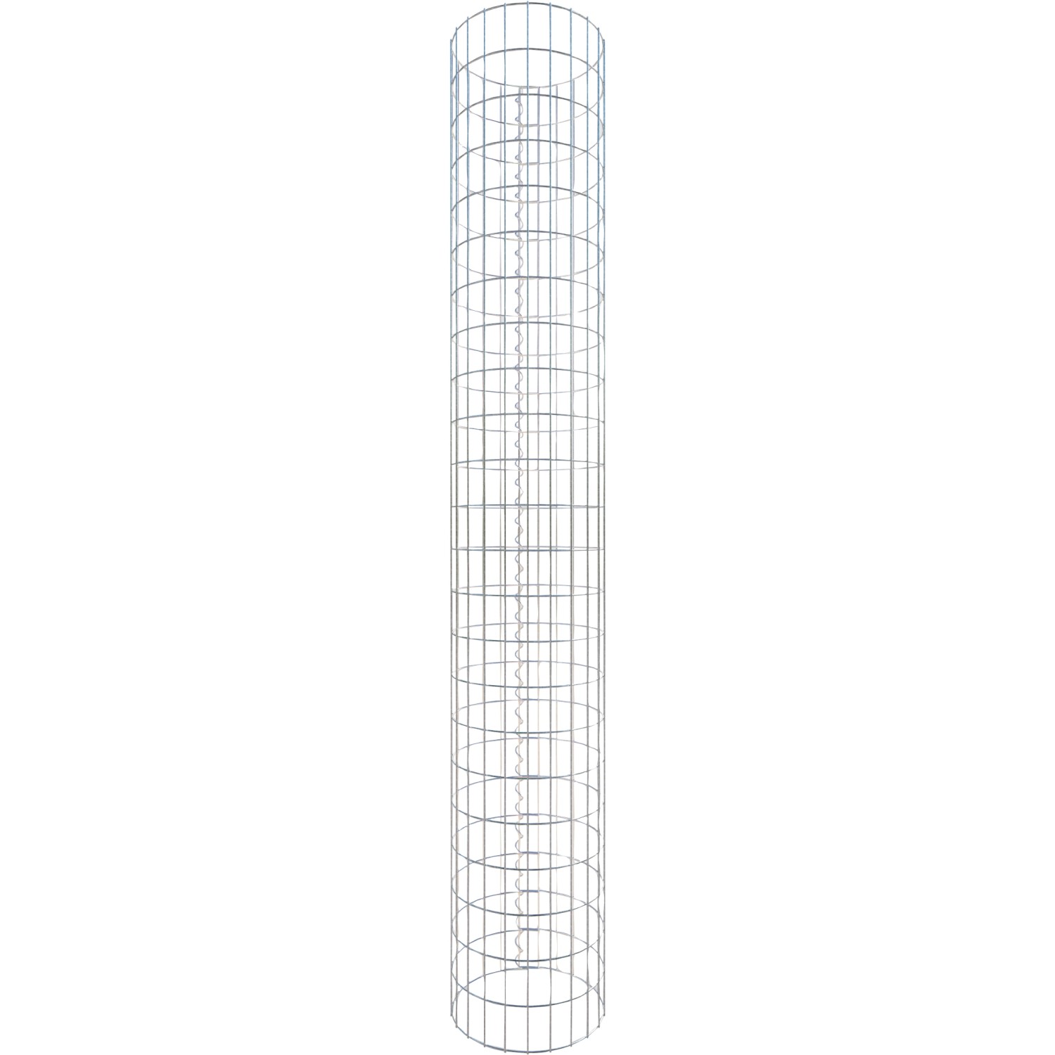 Gabiona Gabionen-Säule rund 230 x Ø 37 cm Maschenw 5 x 10 cm