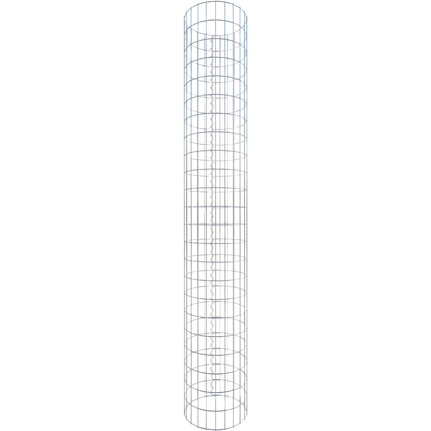 Gabiona Gabionen-Säule rund 230 x Ø 37 cm Maschenw 5 x 10 cm