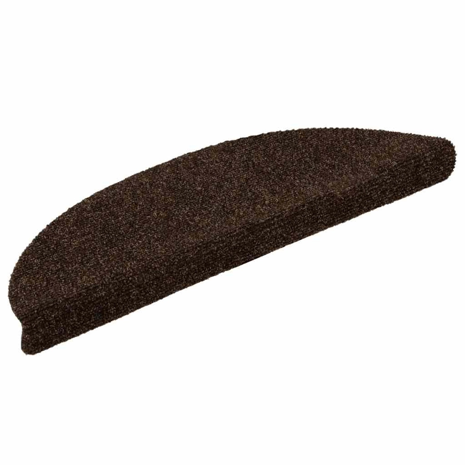 vidaXL Stufenmatten Selbstklebend 30 Stk 56x17x3 cm Braun Halbrund 3365686 günstig online kaufen