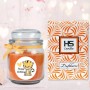 HS Candle Duftkerze Happy Birthday Tiger Honigmelone im Glas mit Geschenkverpackung.