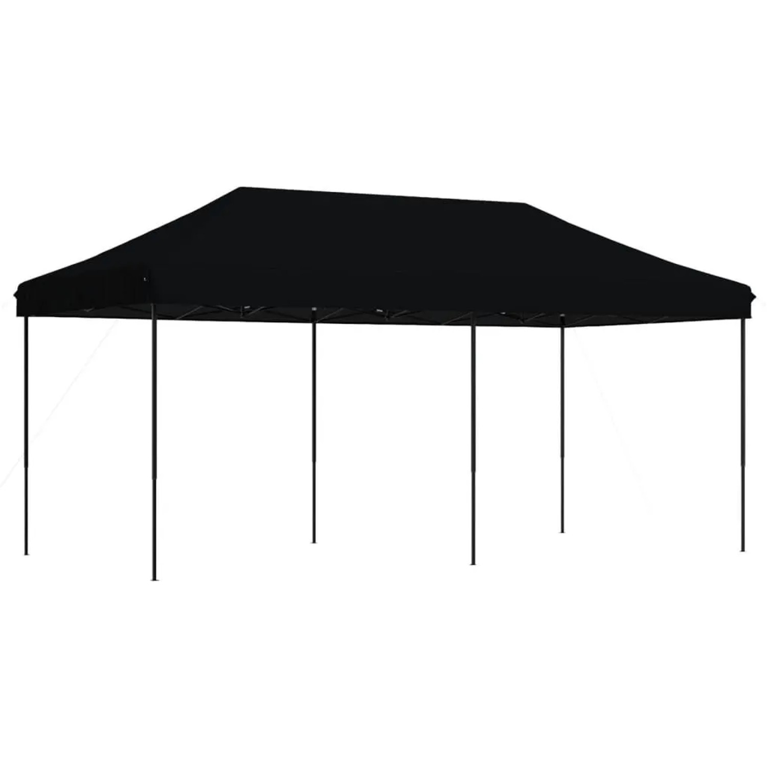 vidaXL Partyzelt Faltbar Pop-Up Schwarz 580x292x315 cm 4004942