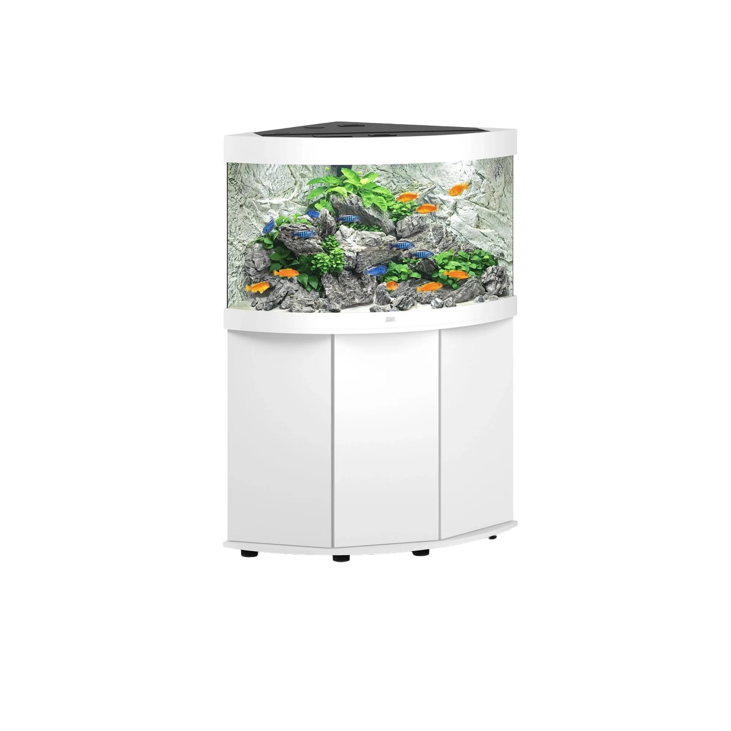 Juwel LED-Aquarium-Kombination Trigon 190 Weiß 190,