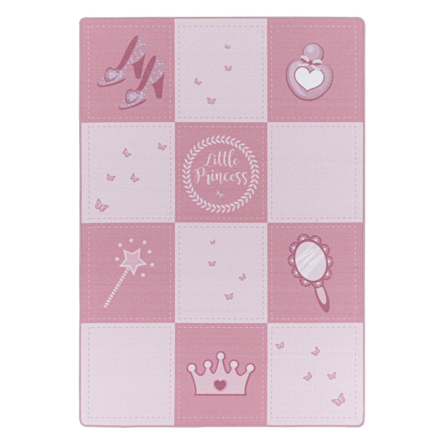 Ayyildiz Kinderteppich Play 2905 Pink 120 cm x 170 cm