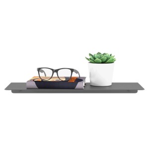 SOTECH Design Wandregal HOVER-III 350 x 130 x 30 mm Anthrazit für Wandmontage