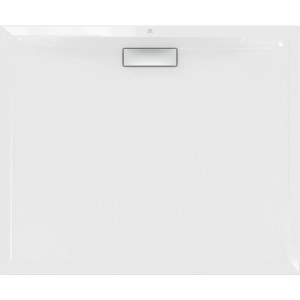Rechteckige, extraflache Ideal Standard Duschwanne, 120x100 cm, in Weiß.