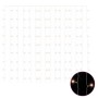 vidaXL LED-Lichtervorhang 3x3 m 300 LED Warmweiß 8 Funktionen 328925