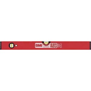 BMI Wasserwaage SUPERSTAR 200Cm Alu Rot   0 5 Mm M M Magnet 696200 PMS