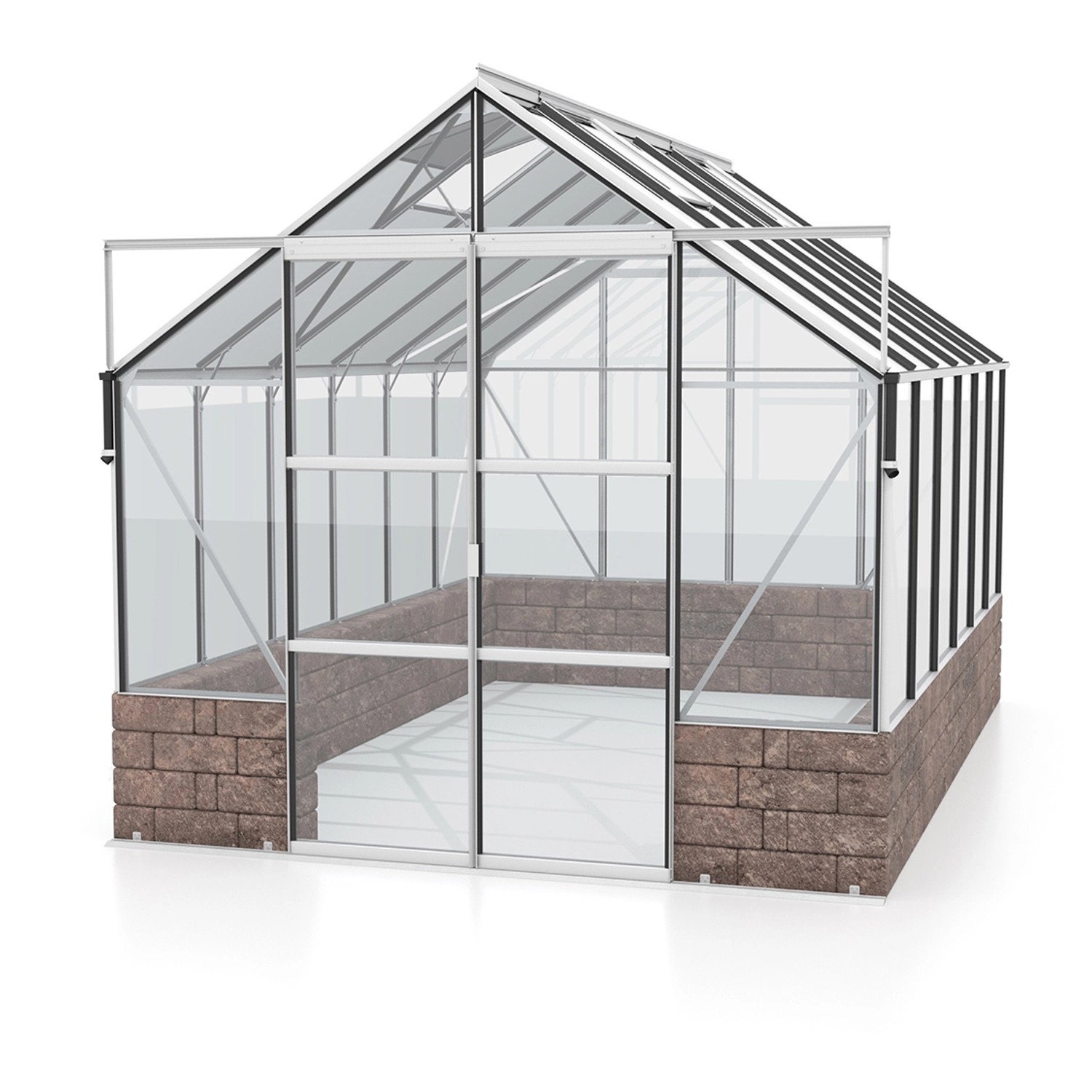 Vitavia Gewächshaus Cassandra 9900 Alu 9,9 m² günstig online kaufen