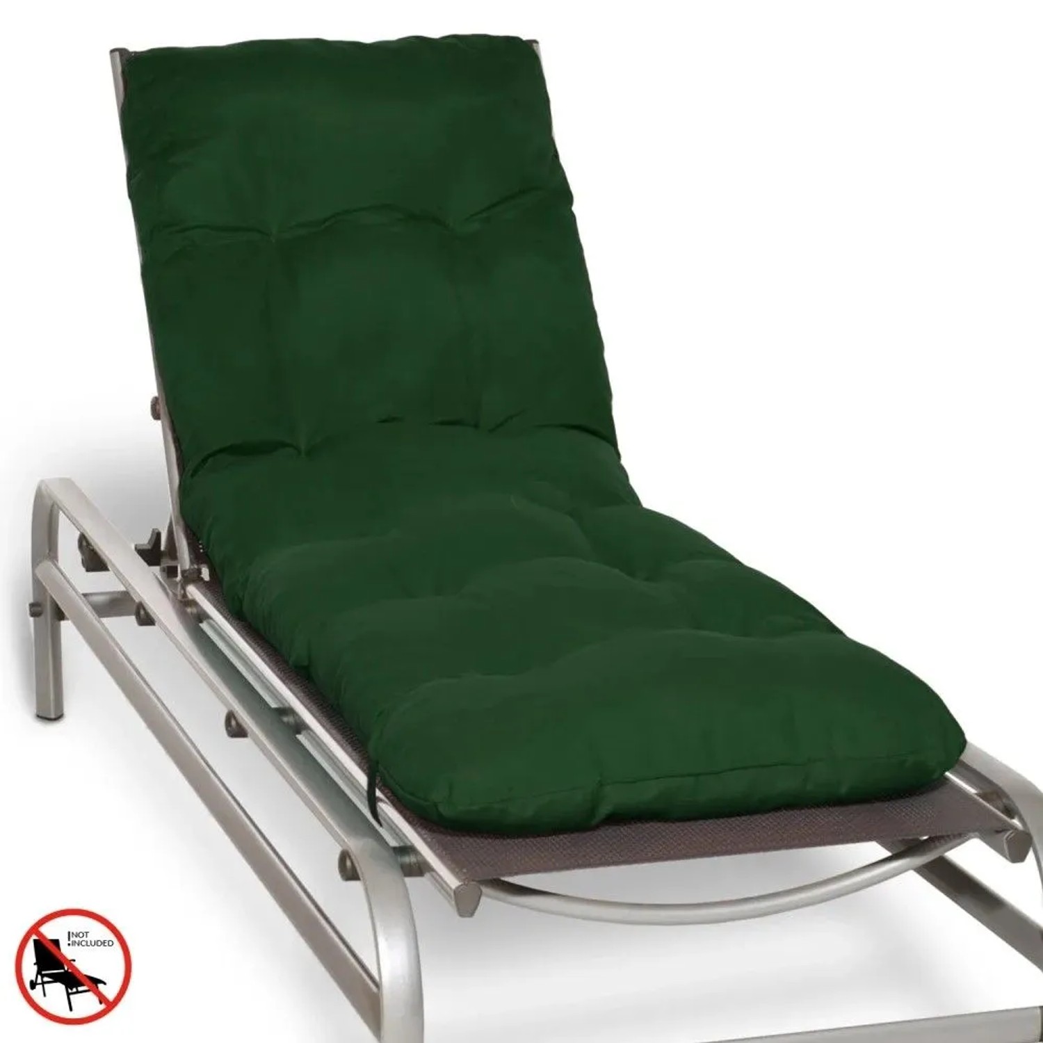 Beautissu Flair RL Rollliegenauflage 190x60x8cm Dunkelgrün