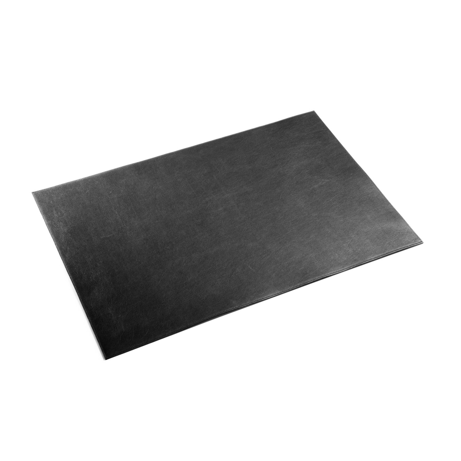 Durable Schreibunterlage aus Hochwertigem Soften Leder Schwarz