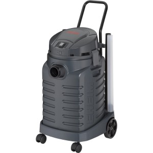 Eheim Teichschlammsauger VAC40, ein grauer Teichsauger mit Rädern und Griff für die Teichreinigung.