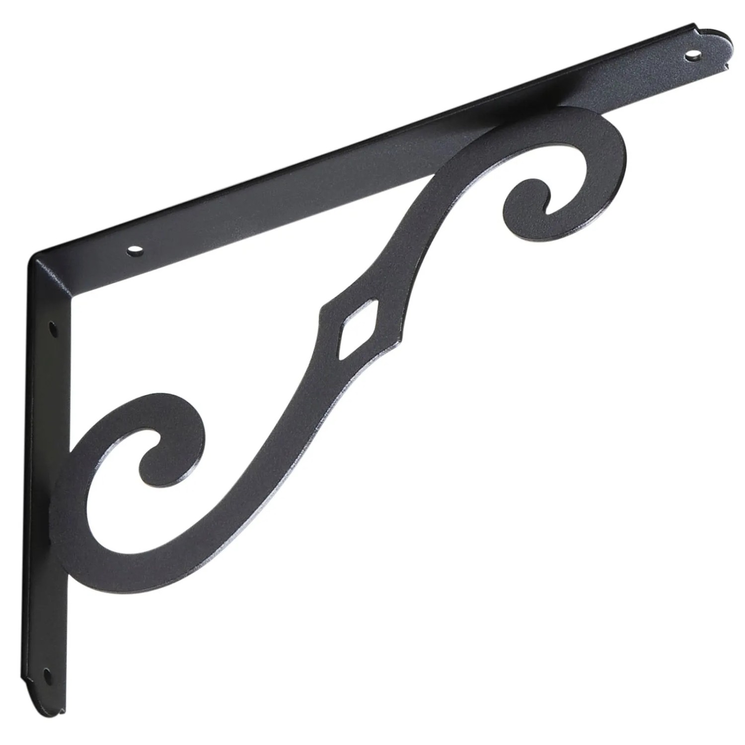 SOTECH Regalkonsole BLACKLINE II 25 x 17 x 2,5 cm Schwarz Tragkraft Bis 30 kg Pro Paar