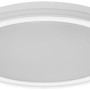 Weiße, runde Ledvance Smart+ WiFi Deckenleuchte Orbis Circle, 46 cm Durchmesser.