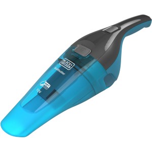 Black+Decker Akku-Nass-/Trockensauger WDC215WA, Handstaubsauger in Blau/Grau.