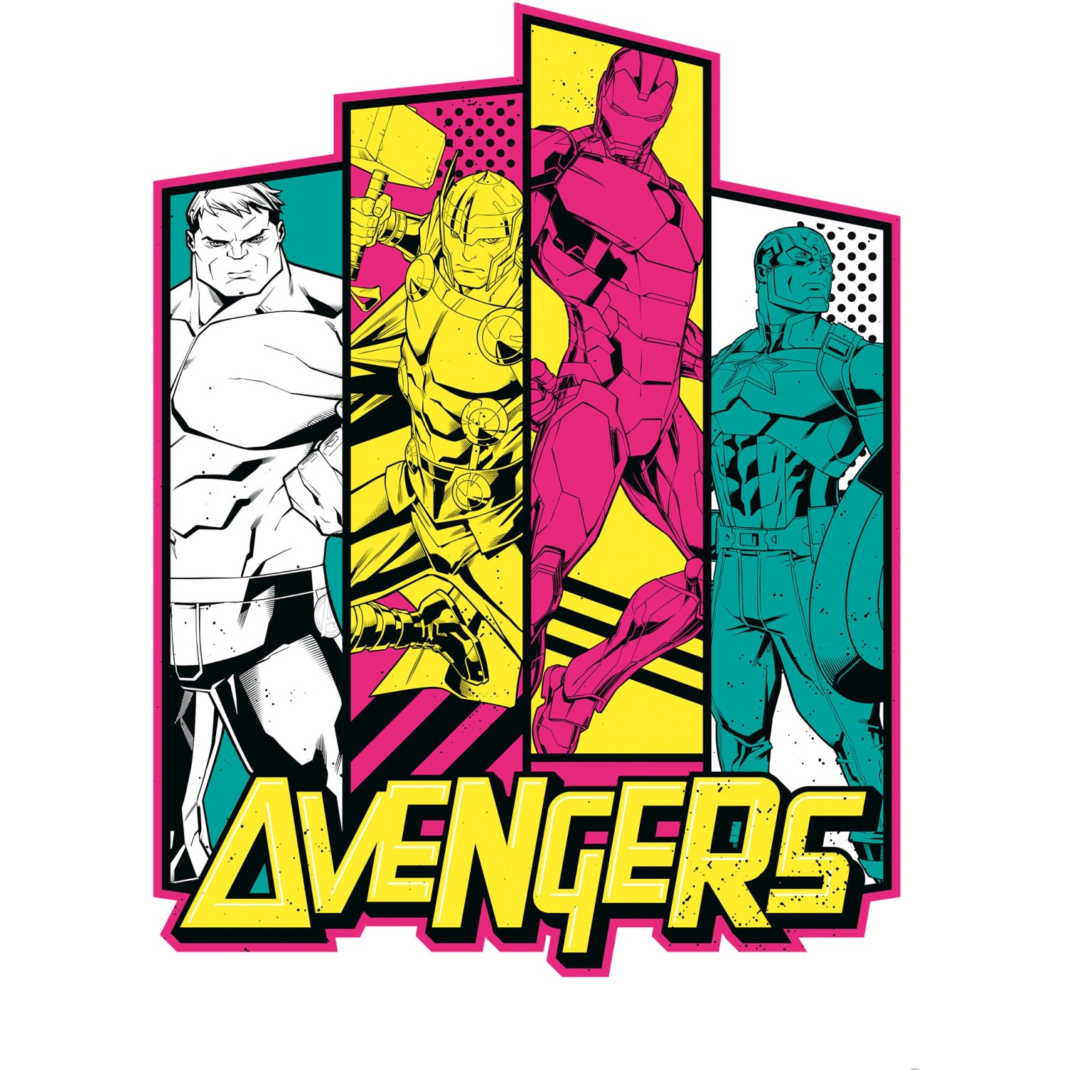 Komar Vliesfototapete Avengers Flash 200 cm x 280 cm