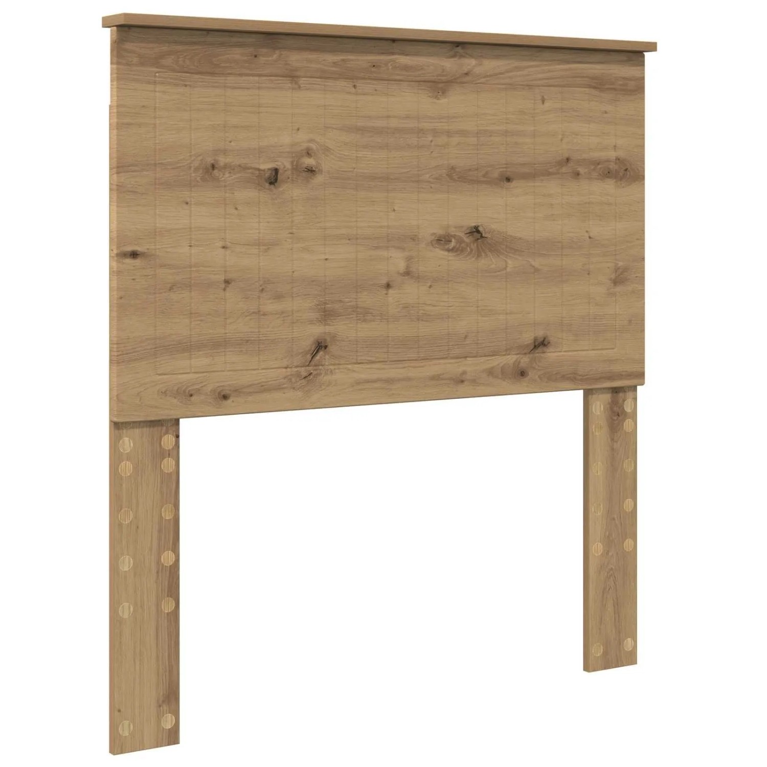 vidaXL Kopfteil mit Kopfteil Artisan-Eiche 90 cm Holzwerkstoff 887812