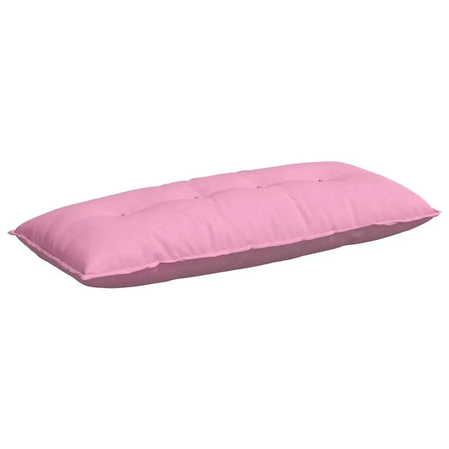vidaXL Rückenkissen Rosa 120 x 19 x 50 cm Stoff 42014802