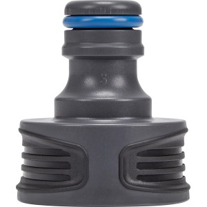LUX-TOOLS Hahnstück 26,4 mm (G 3/4) aus Kunststoff für Gartenschlauch-Anschluss.