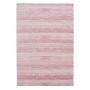 Ayyildiz Kurzflorteppich Plus 8000 in Rosa, 160x230 cm. Moderner Teppich mit horizontalem Muster.