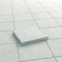 Terrassenplatte Beton Mailand weiß-schwarz, wassergestrahlt, 40x40x5 cm, zur Flächengestaltung.
