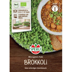 Sperli Saatgut BIO Microgreen-Pads Brokkoli