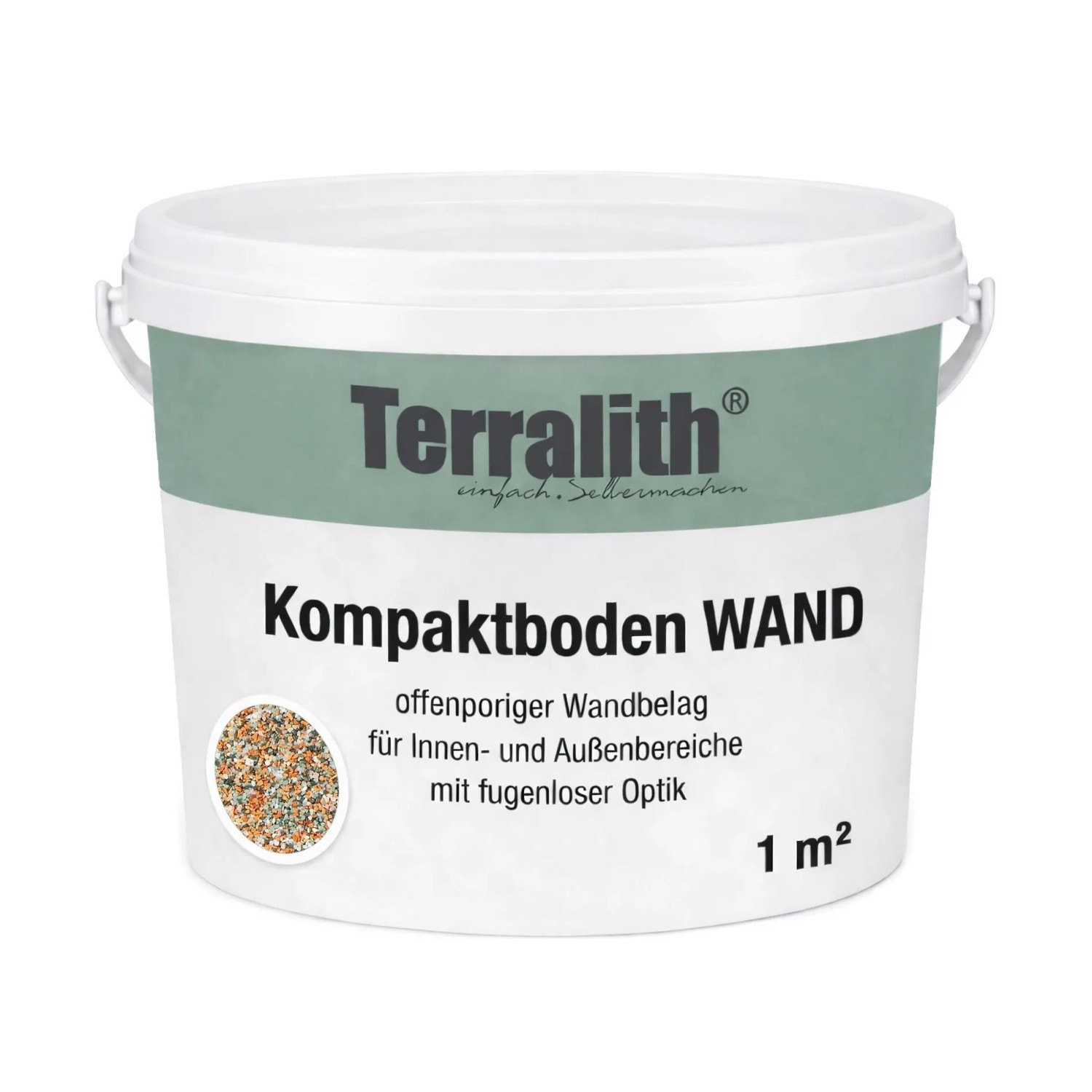 Terralith Kompaktboden Wand Mix Bologne für 1 m²