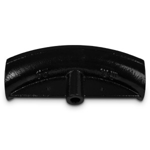 EBERTH Druckstück 2-1/2 Zoll für Rohrbiegemaschine, Gusseisen, schwarz.