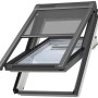 Velux Solar Markise MSL UK10, schwarzes Dachfenster-Rollo, 134x160 cm, für Hitzeschutz und Verdunkelung.