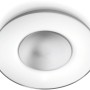 Silberne Philips Hue LED Deckenleuchte White Ambiance Still mit Dimmer und warmweißem bis kaltweißem Licht.