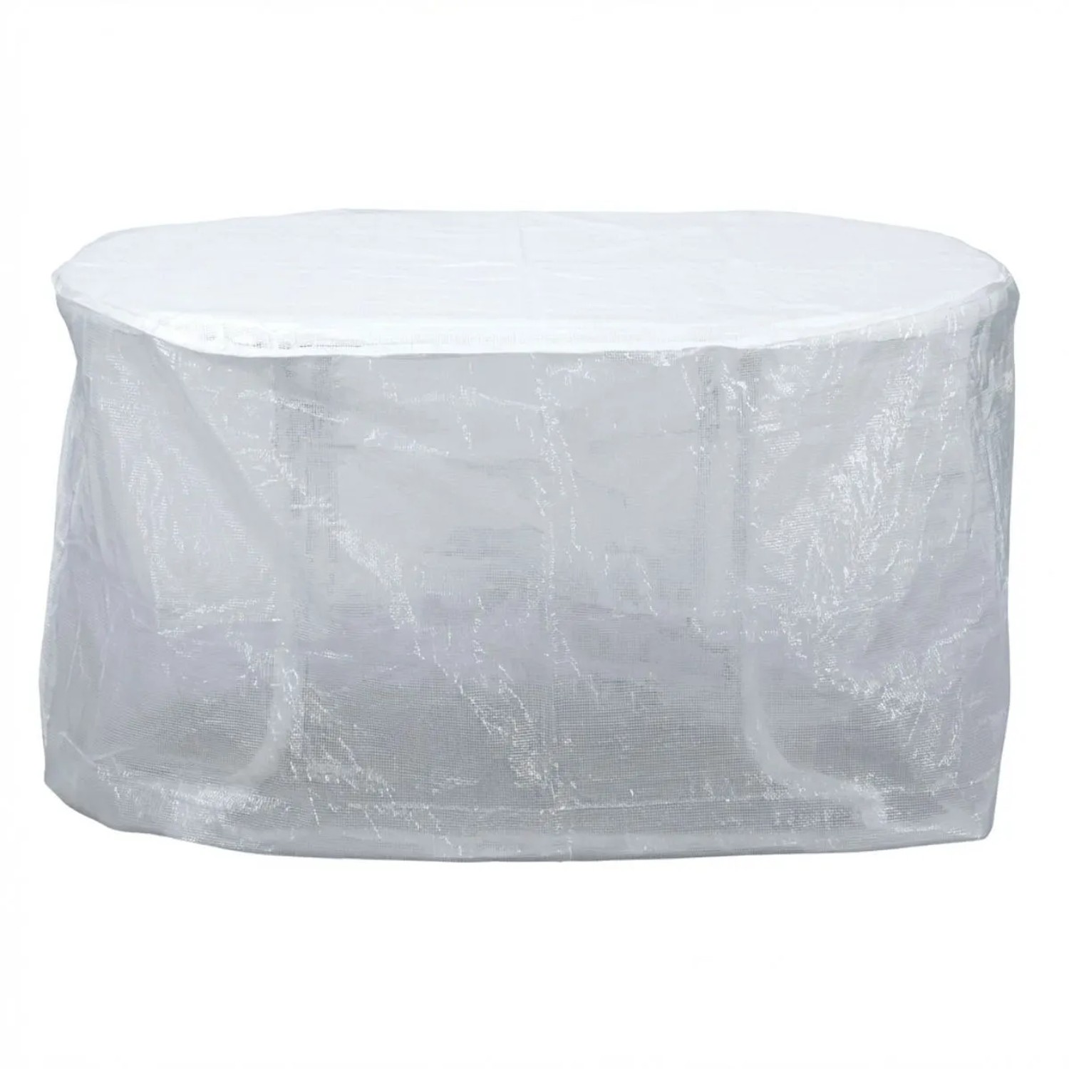 Boni-Shop Schutzhülle Gartentisch Transparent 143x93x83 cm Wasserabweisend