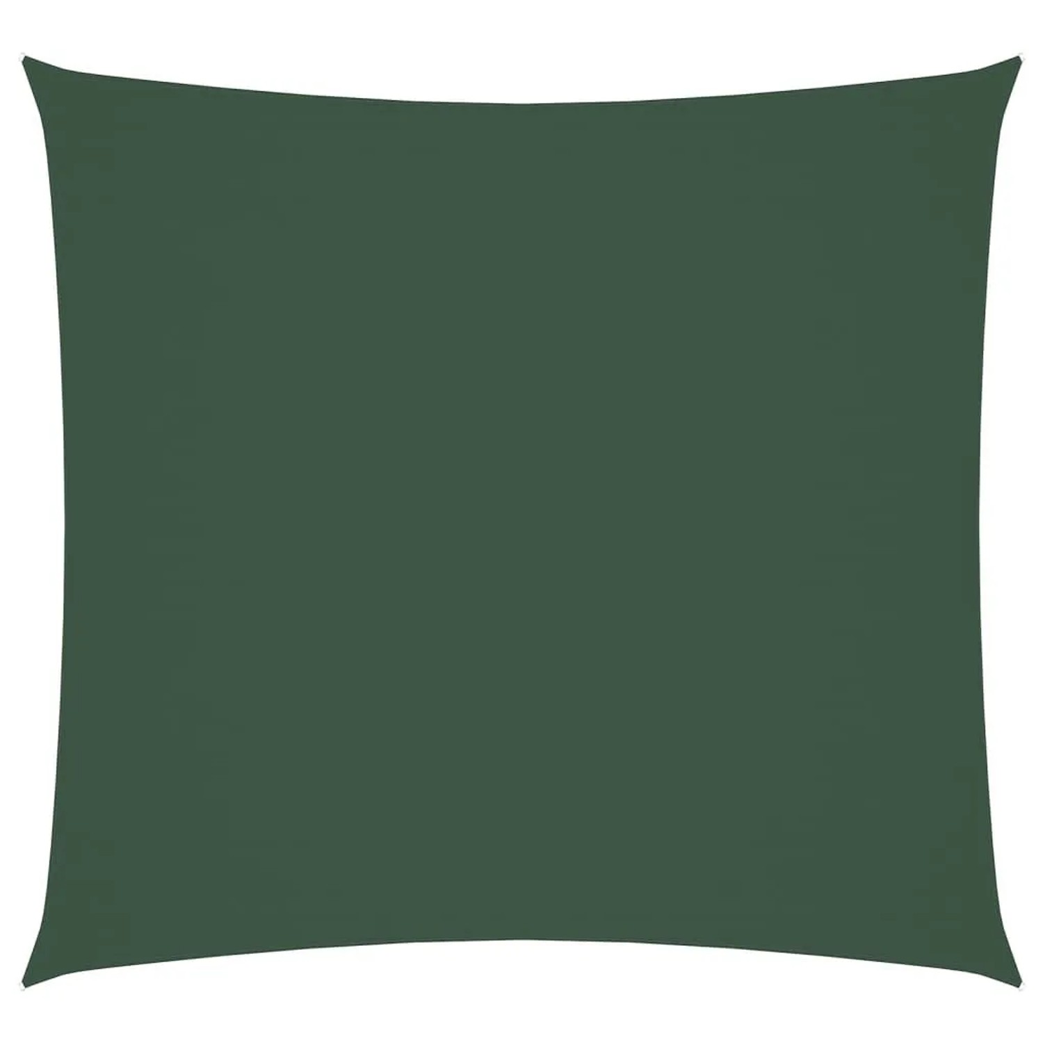vidaXL Sonnensegel Oxford-Gewebe Quadratisch 7x7 m Dunkelgrün 135473