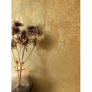 Newroom Vliestapete Kitron Gold Beton Modern FSC®