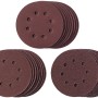 Einhell Q-Stick Schleifpapier-Set, Ø 125 mm, 25-teilig für Exzenterschleifer.